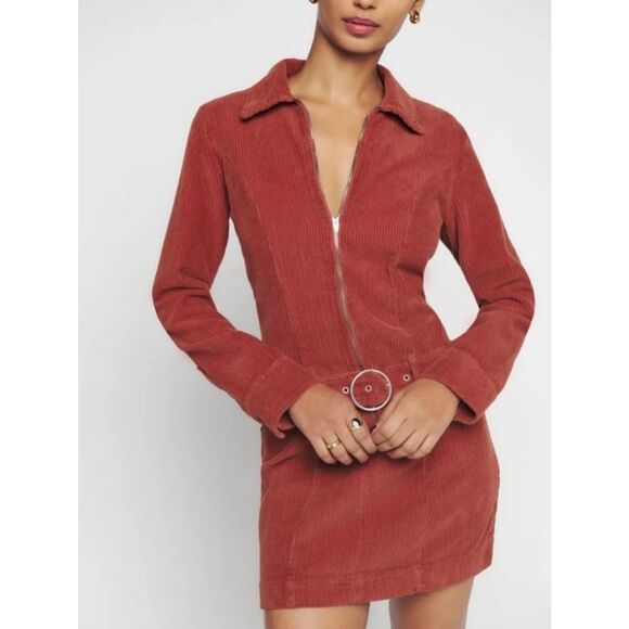 Reformation Nini Corduroy Dress - Picture 3 of 10